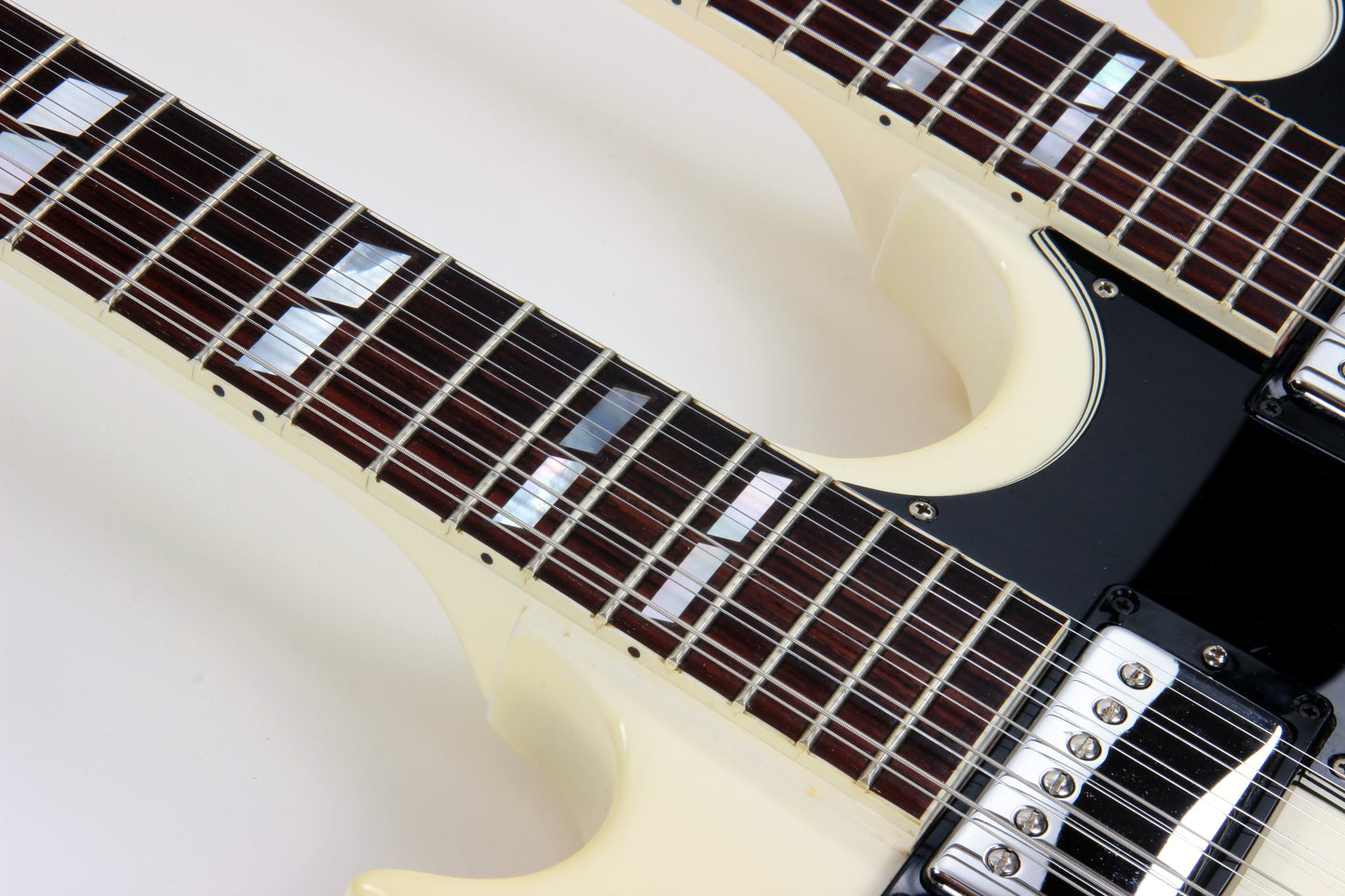 1987 Gibson EDS-1275 Doubleneck SG Alpine White 6/12 - Don Felder Alex Lifeson Vibes