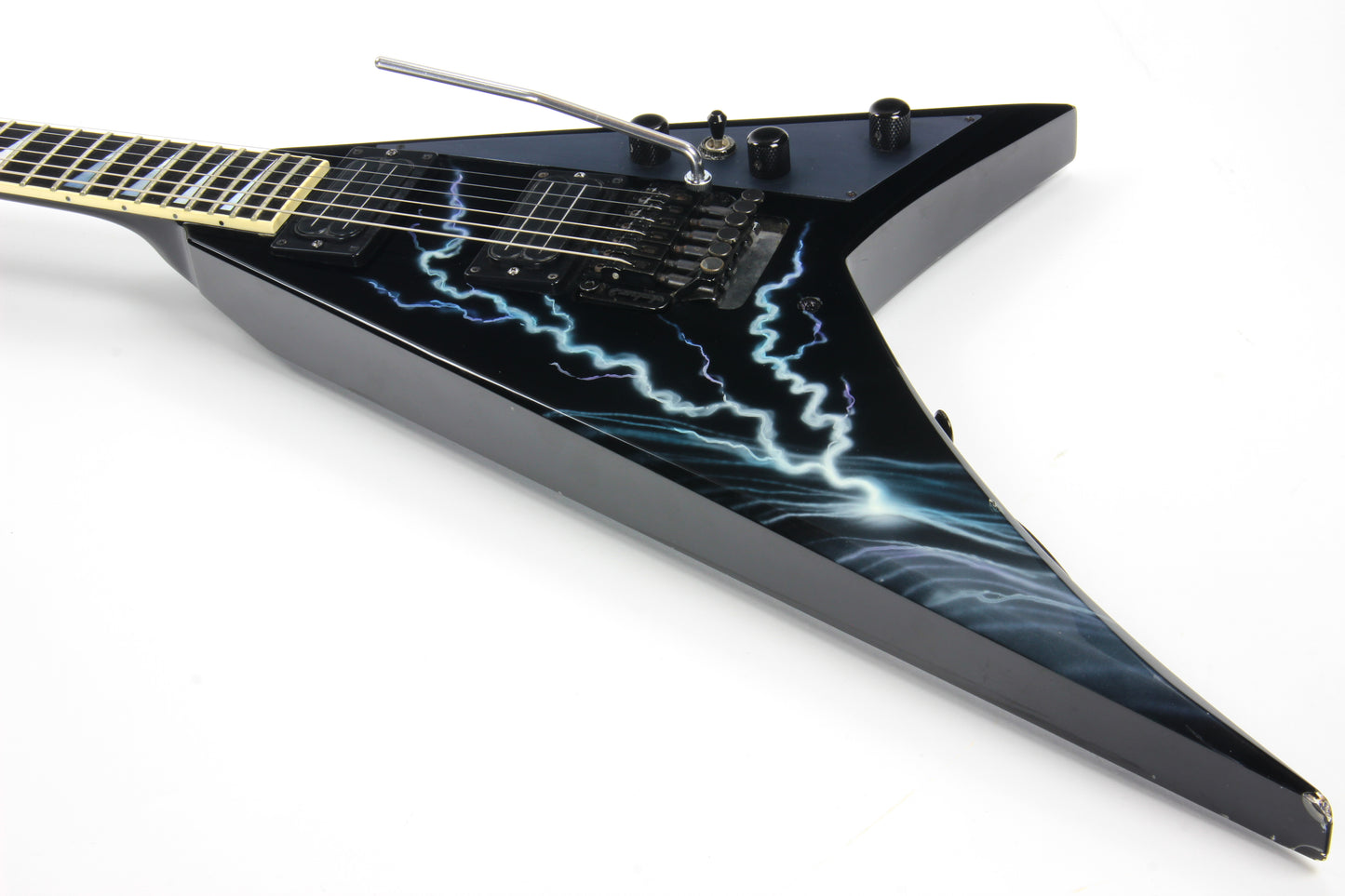 1993 Jackson USA RR1 Randy Rhoads Custom Lightning Sky - Floyd Rose - Bill Lawrence L500 Pickups