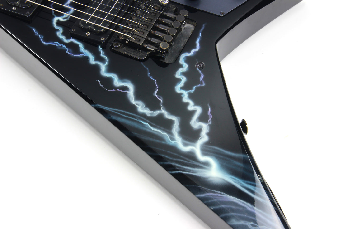 1993 Jackson USA RR1 Randy Rhoads Custom Lightning Sky - Floyd Rose - Bill Lawrence L500 Pickups