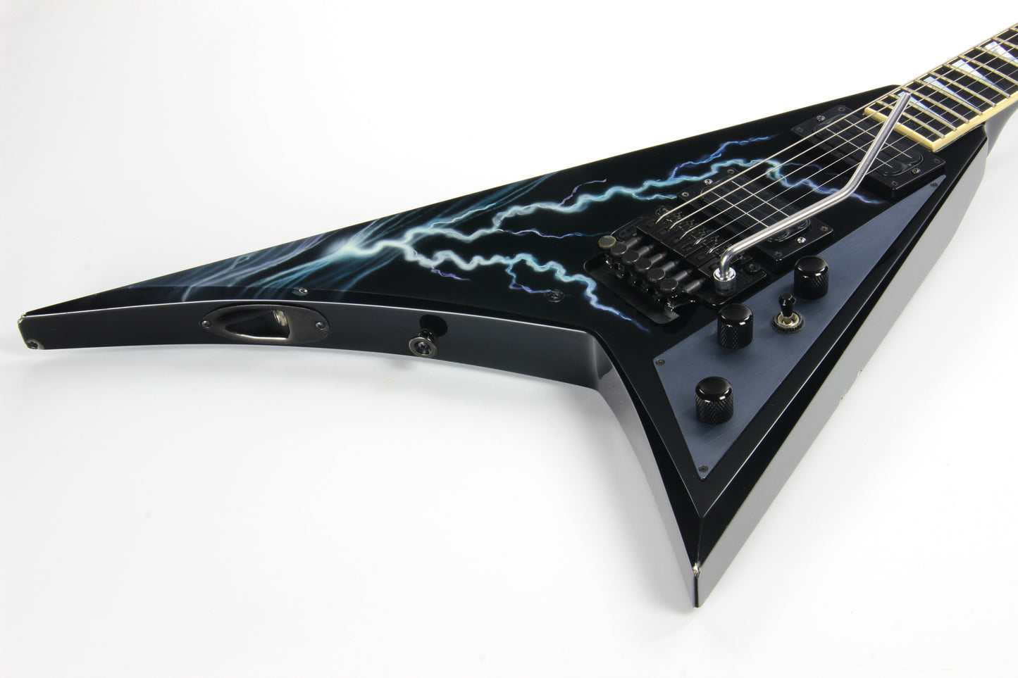 1993 Jackson USA RR1 Randy Rhoads Custom Lightning Sky - Floyd Rose - Bill Lawrence L500 Pickups