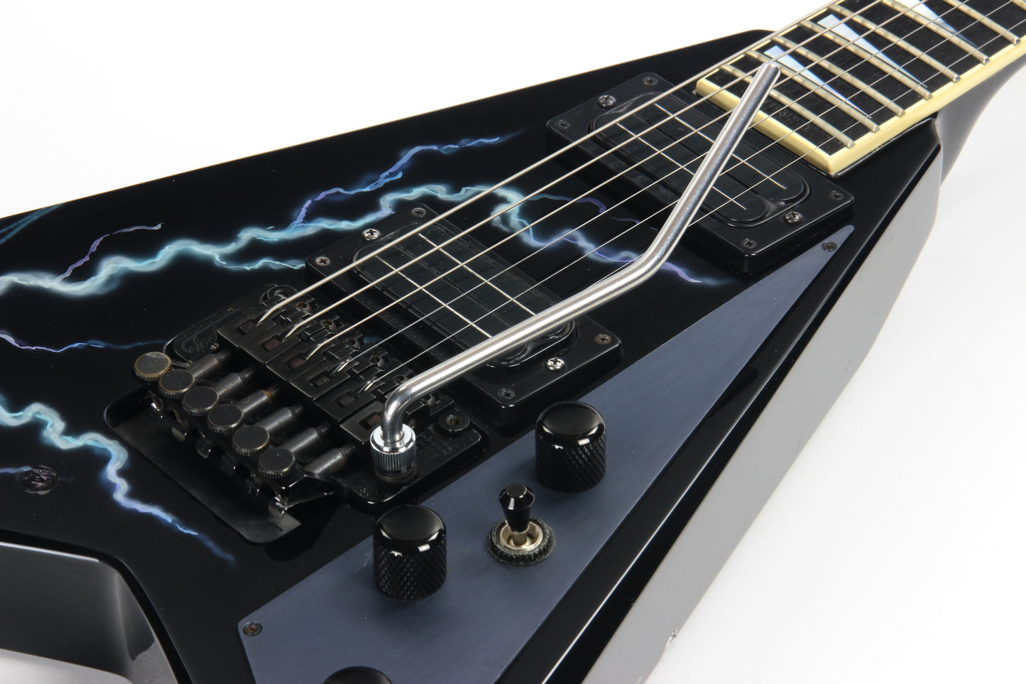 1993 Jackson USA RR1 Randy Rhoads Custom Lightning Sky - Floyd Rose - Bill Lawrence L500 Pickups