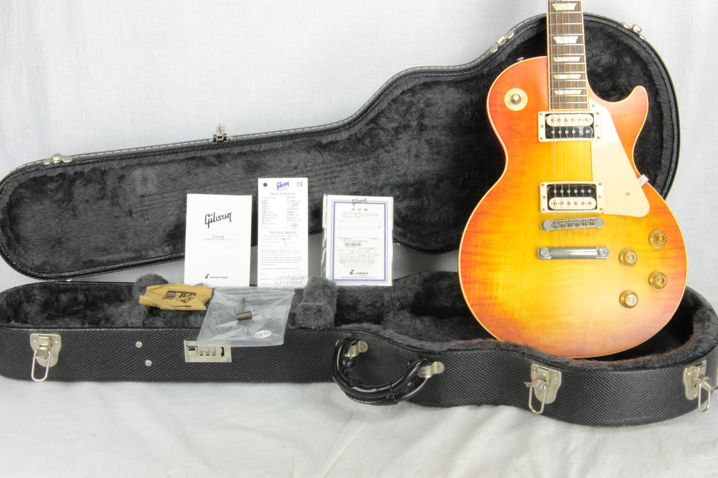 2005 Gibson 50's Les Paul Standard Faded FLAMETOP Plus Original Case! Yamano!