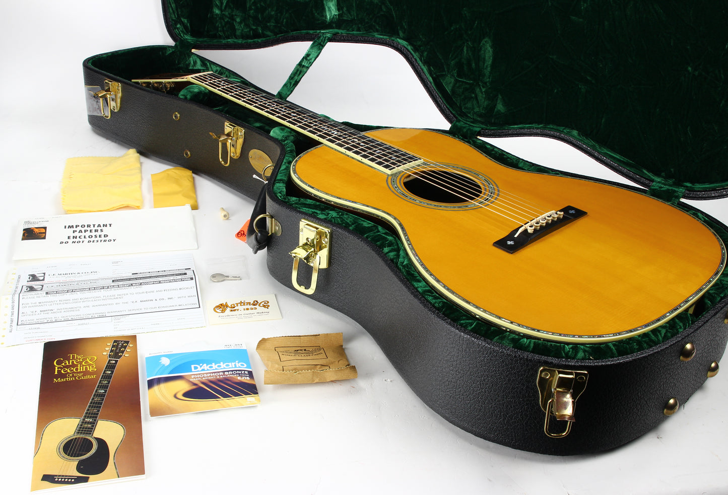 1997 Martin 000-45 Jimmie Rodgers THANKS Brazilian Rosewood - Blue Yodel Model, Adirondack Spruce d45