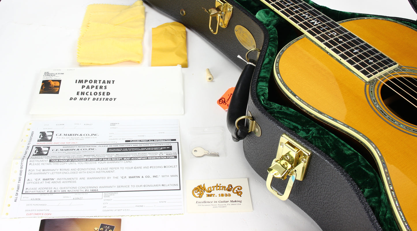 1997 Martin 000-45 Jimmie Rodgers THANKS Brazilian Rosewood - Blue Yodel Model, Adirondack Spruce d45