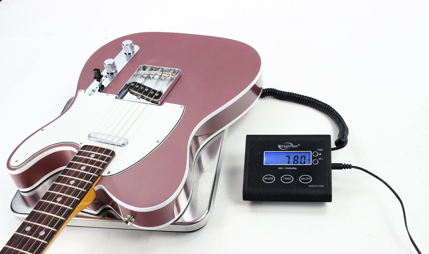 2022 Fender American Original 60's Telecaster Custom Burgundy Mist Metallic