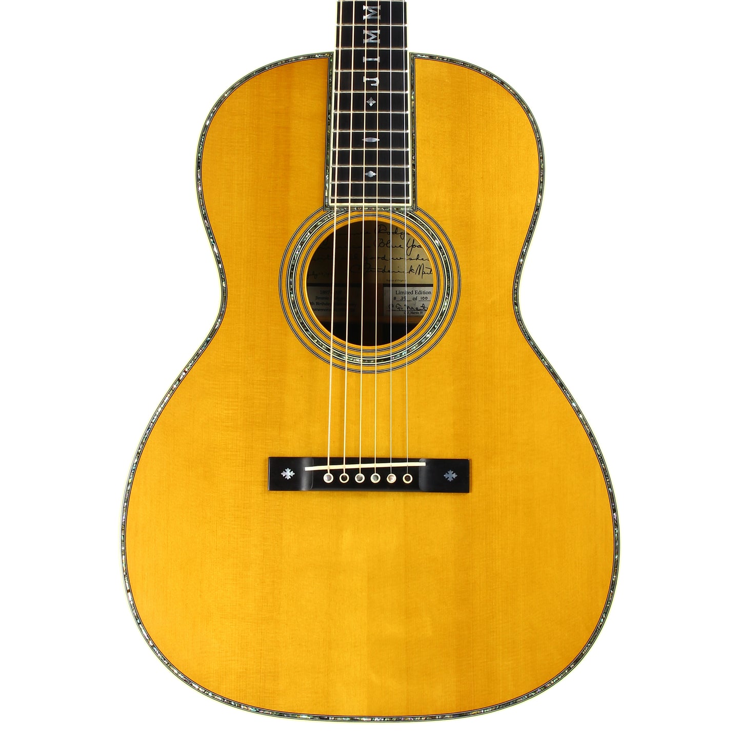 1997 Martin 000-45 Jimmie Rodgers THANKS Brazilian Rosewood - Blue Yodel Model, Adirondack Spruce d45