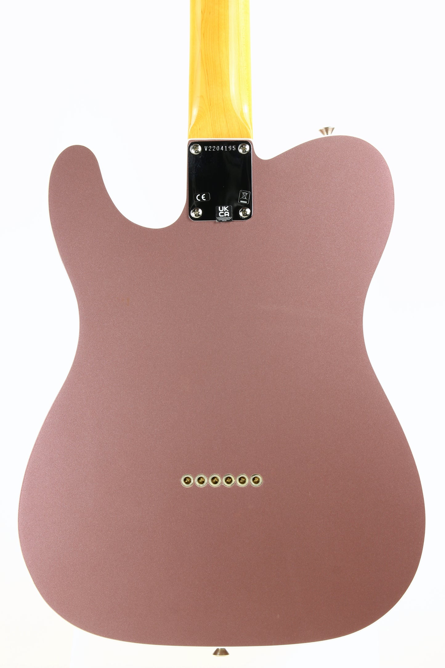 2022 Fender American Original 60's Telecaster Custom Burgundy Mist Metallic