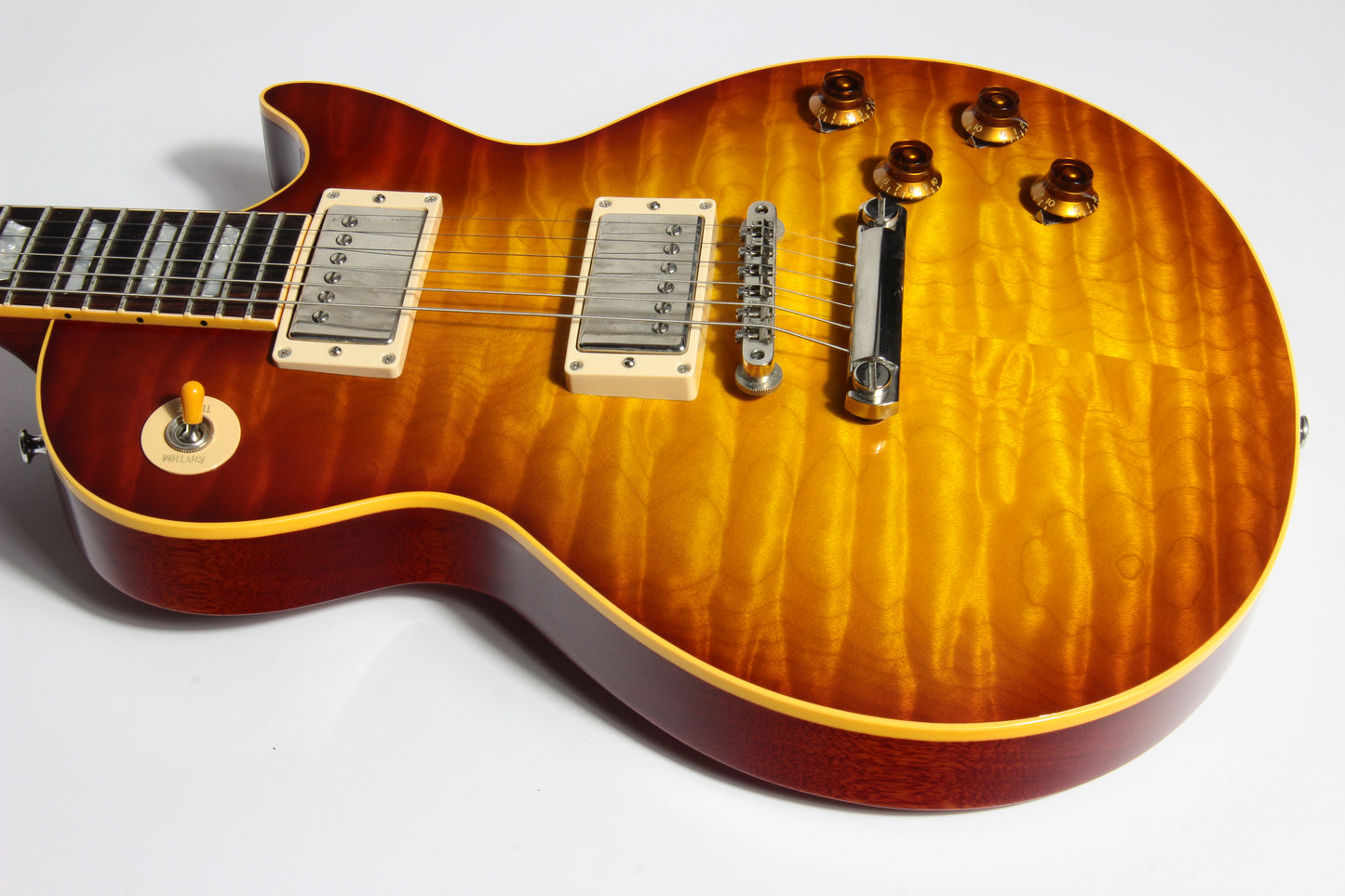 2000 Gibson '59 Les Paul Custom Shop 1959 Historic Reissue Standard Burst KILLER QUILT R9 - Good-Wood Era!