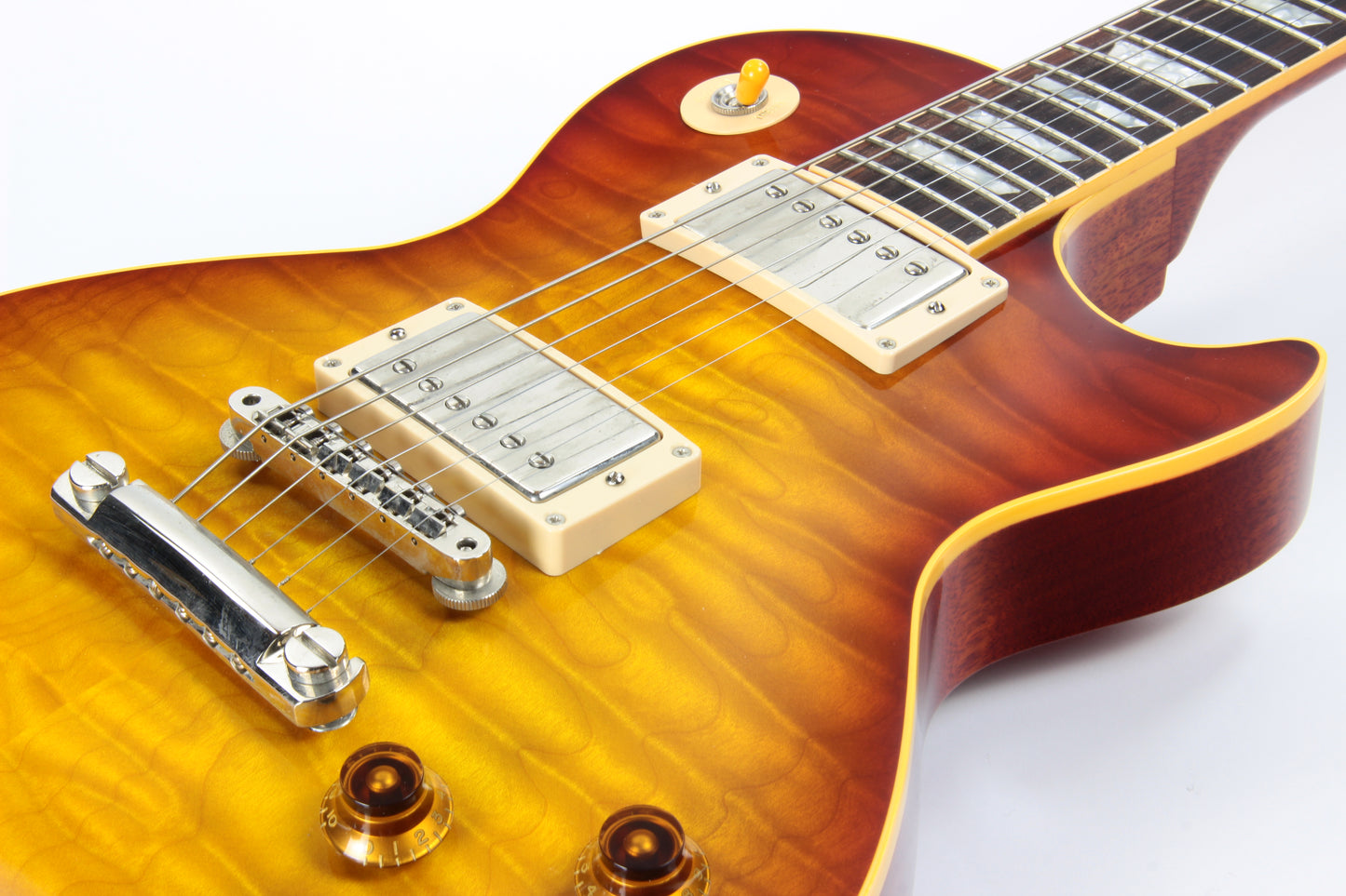 2000 Gibson '59 Les Paul Custom Shop 1959 Historic Reissue Standard Burst KILLER QUILT R9 - Good-Wood Era!