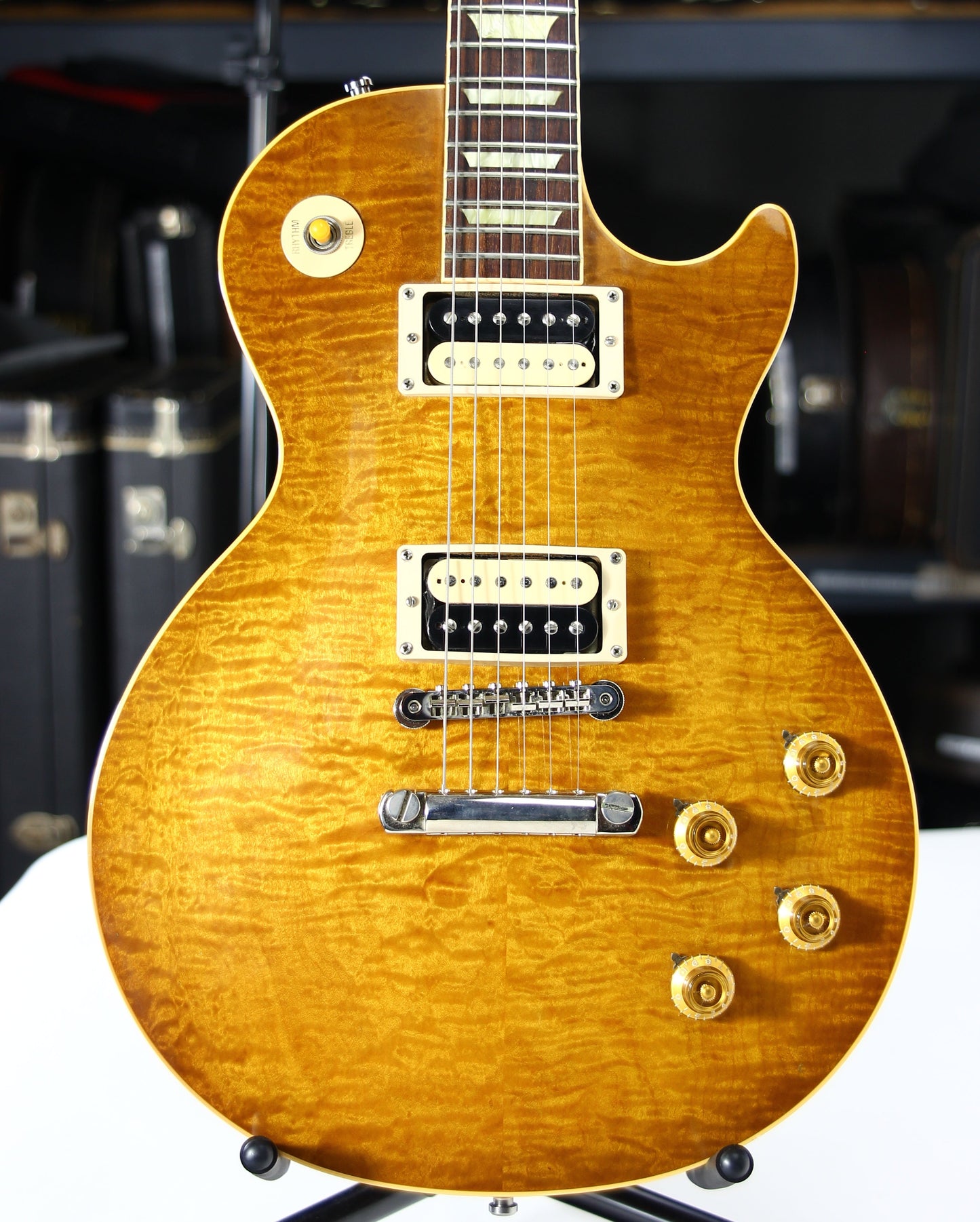 1995 Gibson Les Paul CLASSIC PREMIUM PLUS Honeyburst KILLER Flametop! 1990's standard