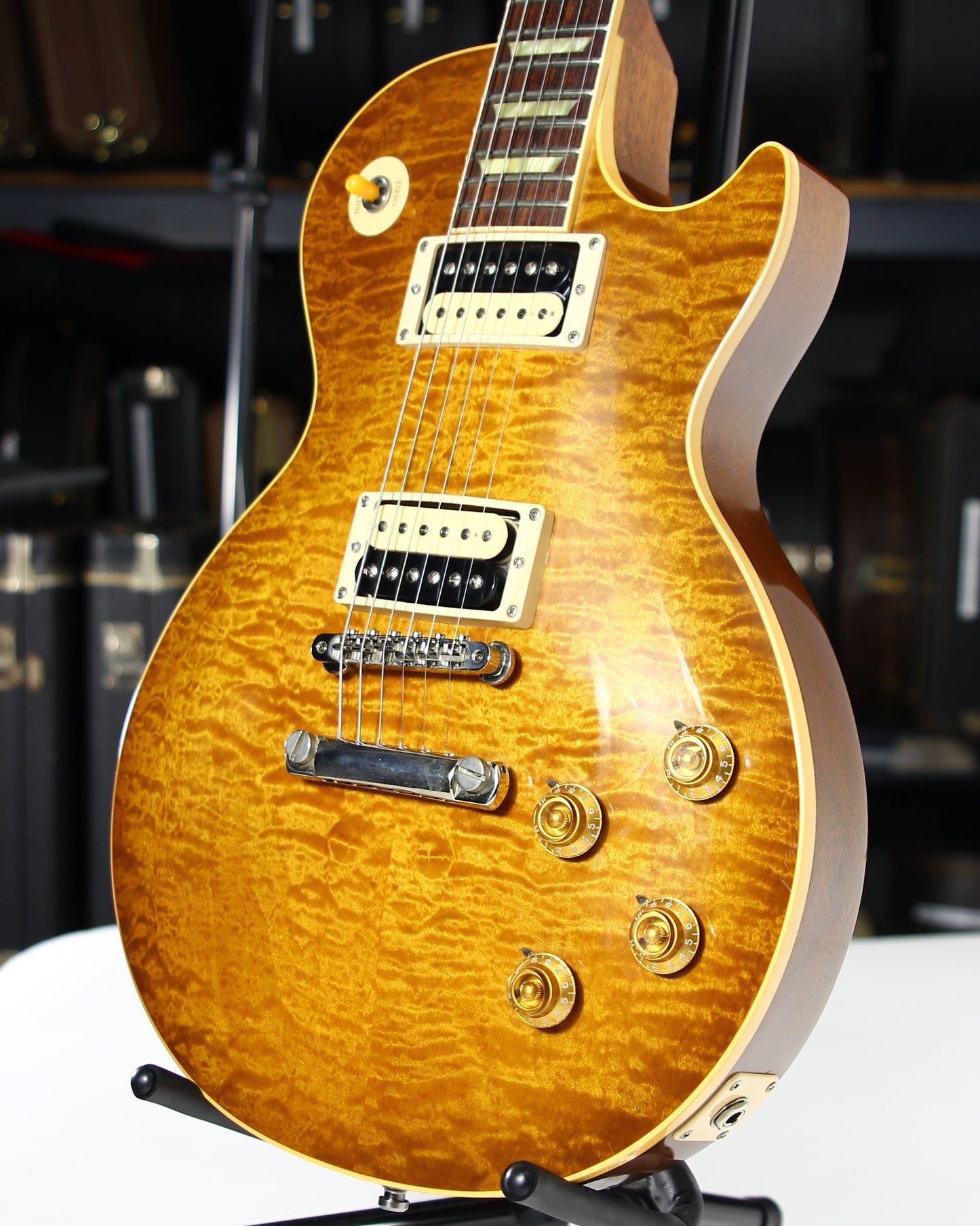 1995 Gibson Les Paul CLASSIC PREMIUM PLUS Honeyburst KILLER Flametop! 1990's standard