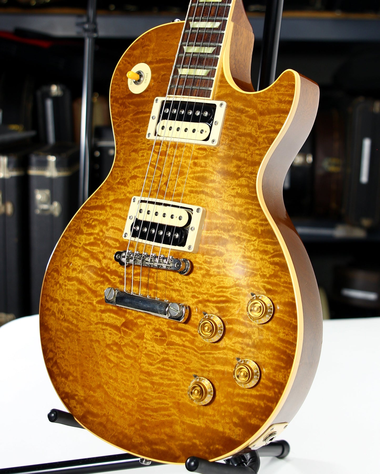 1995 Gibson Les Paul CLASSIC PREMIUM PLUS Honeyburst KILLER Flametop! 1990's standard