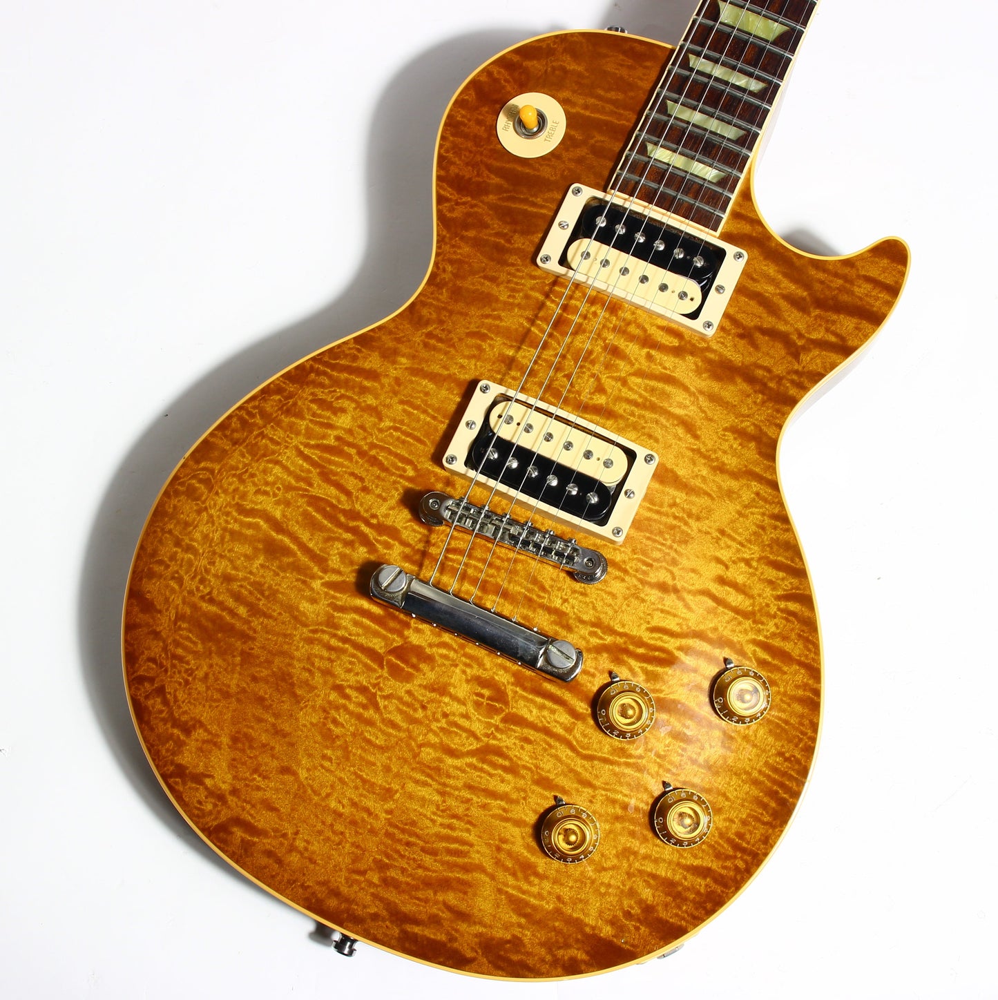1995 Gibson Les Paul CLASSIC PREMIUM PLUS Honeyburst KILLER Flametop! 1990's standard