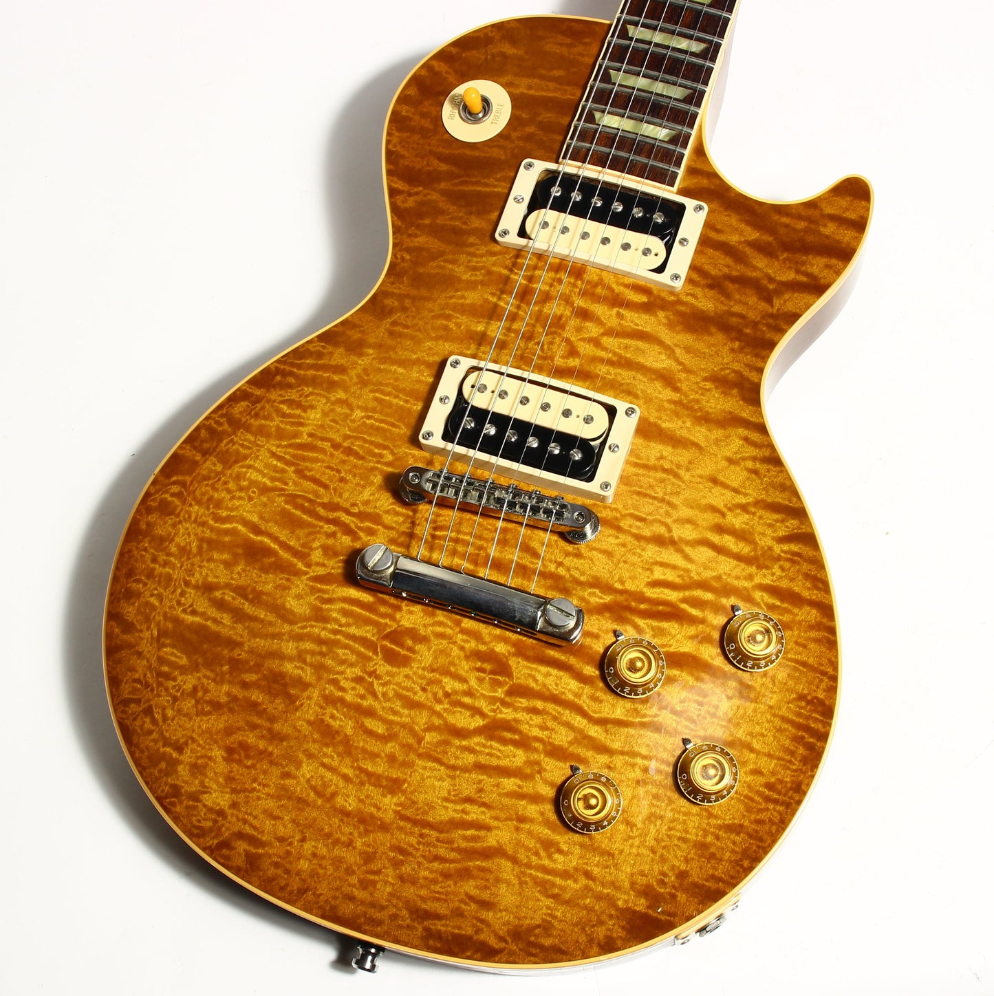 1995 Gibson Les Paul CLASSIC PREMIUM PLUS Honeyburst KILLER Flametop! 1990's standard