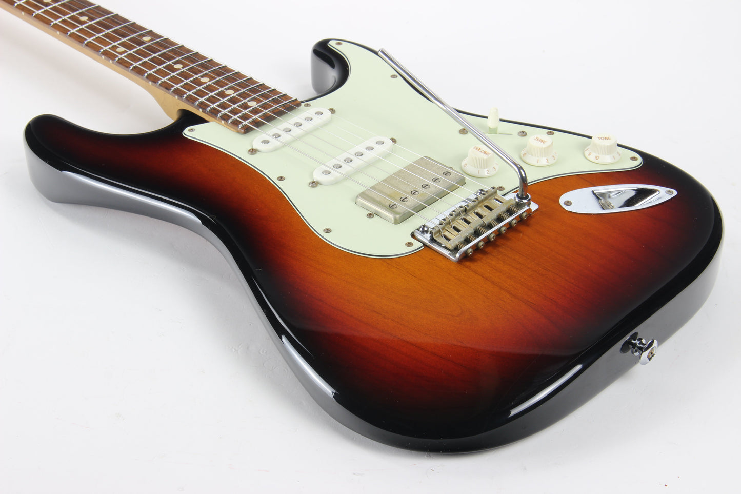 2018 Suhr Classic S Antique Limited Run 3-Tone Sunburst Relic HSS Strat -- Nitro Finish, Roasted Neck, SS Frets