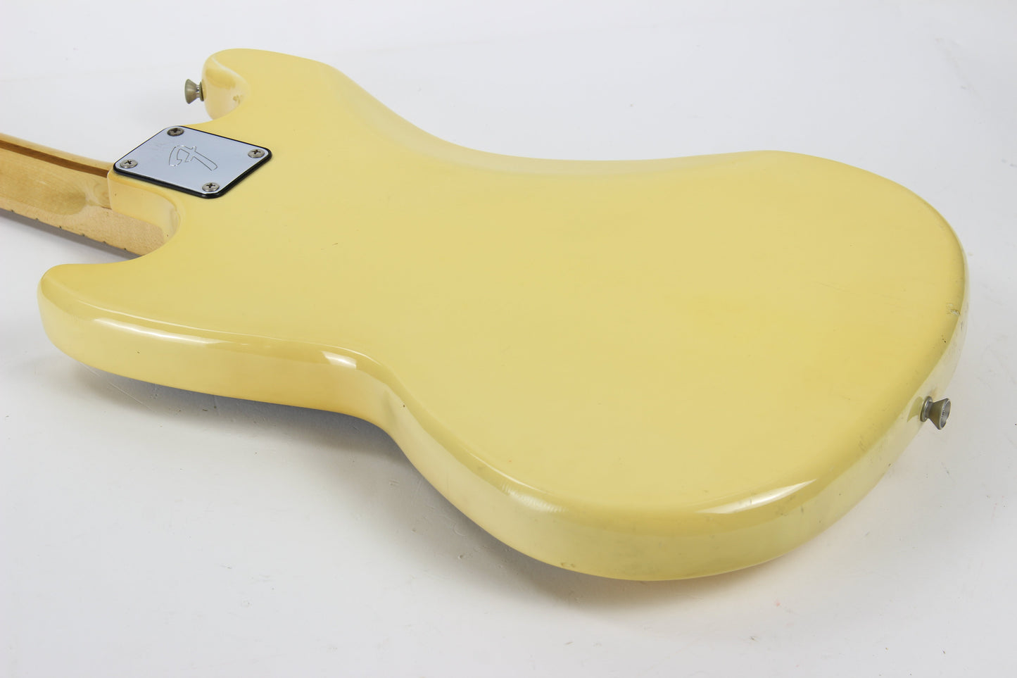 1978 Fender Mustang Olympic White w/ Original Case - Offset Body, Kurt Cobain-type!