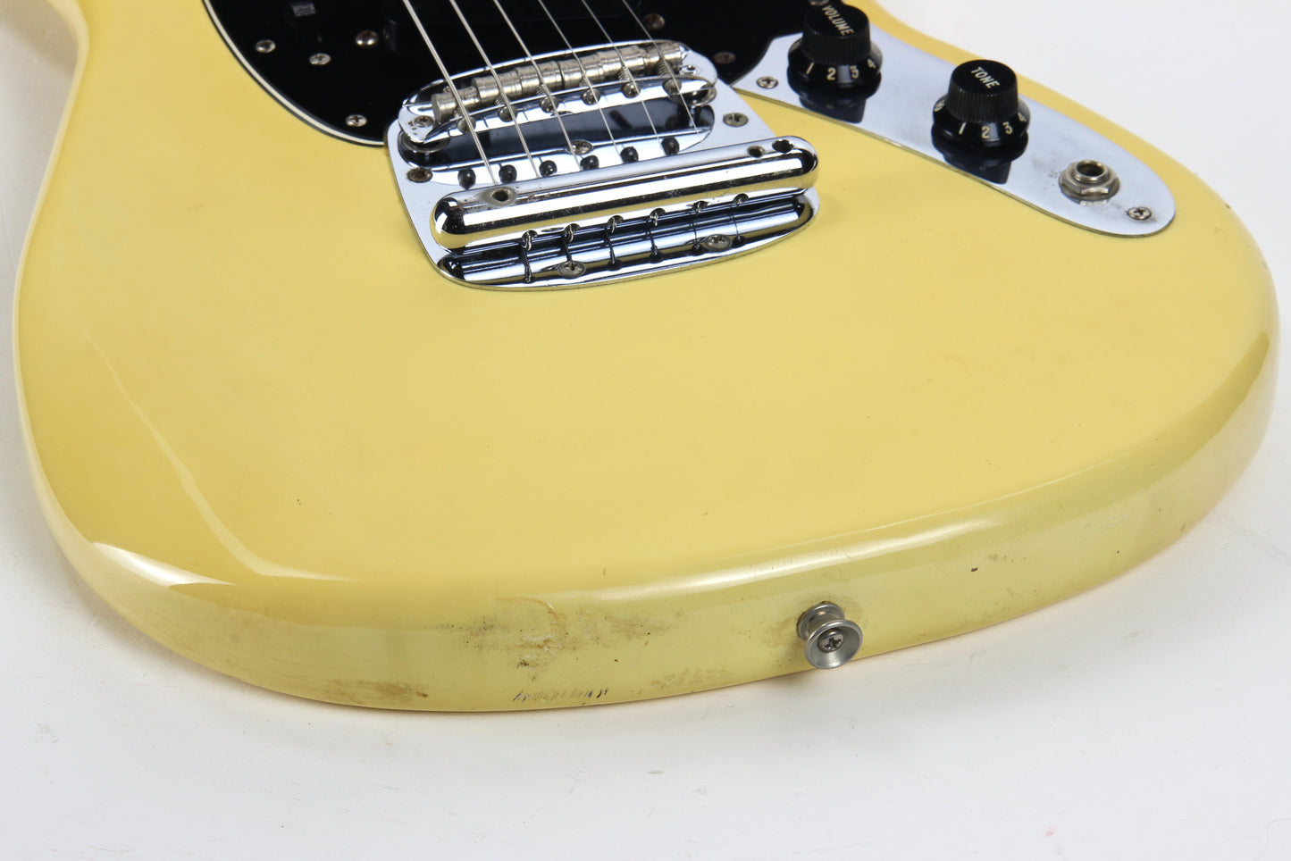 1978 Fender Mustang Olympic White w/ Original Case - Offset Body, Kurt Cobain-type!