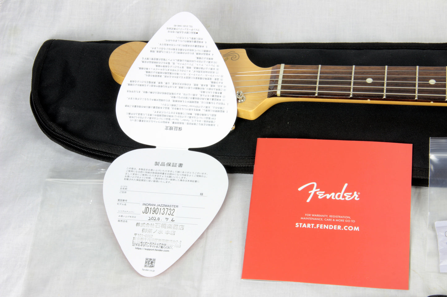 Fender Japan INORAN '59 Reissue Jazzmaster Black Anodized Guard! '65 USA American Vintage Pickups! MIJ JD