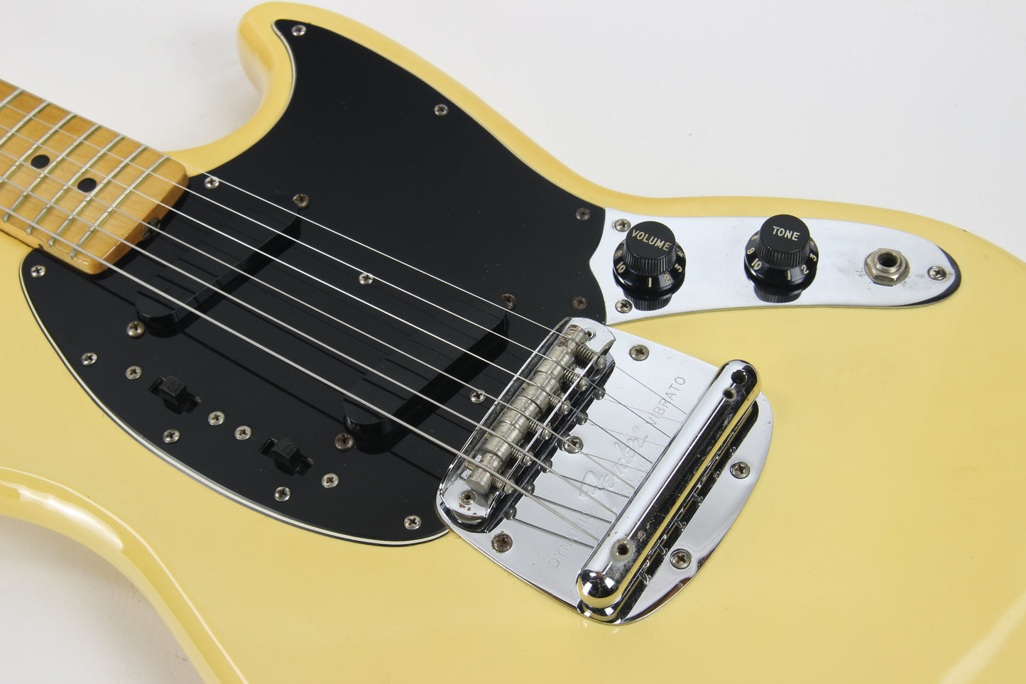 1978 Fender Mustang Olympic White w/ Original Case - Offset Body, Kurt Cobain-type!