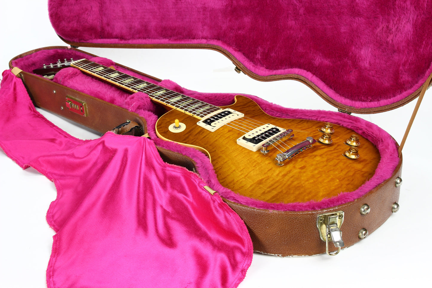 1995 Gibson Les Paul CLASSIC PREMIUM PLUS Honeyburst KILLER Flametop! 1990's standard