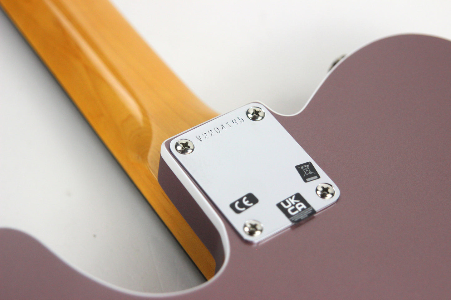 2022 Fender American Original 60's Telecaster Custom Burgundy Mist Metallic