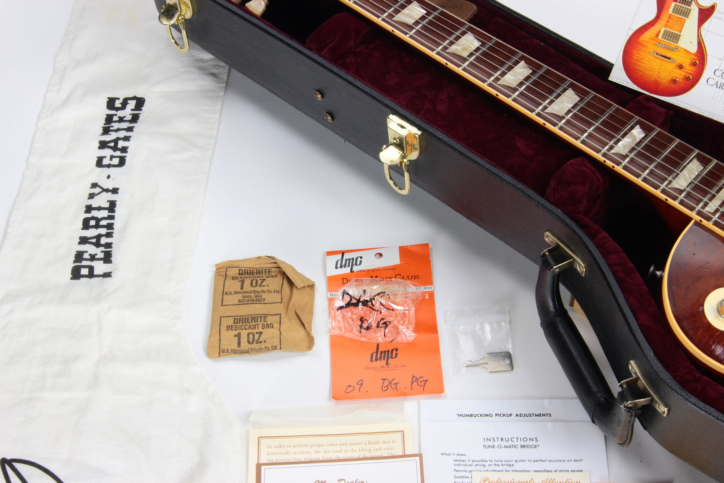 2009 Gibson PEARLY GATES MURPHY AGED 1959 Les Paul! Billy Gibbons Custom Shop 59 - Signed COA