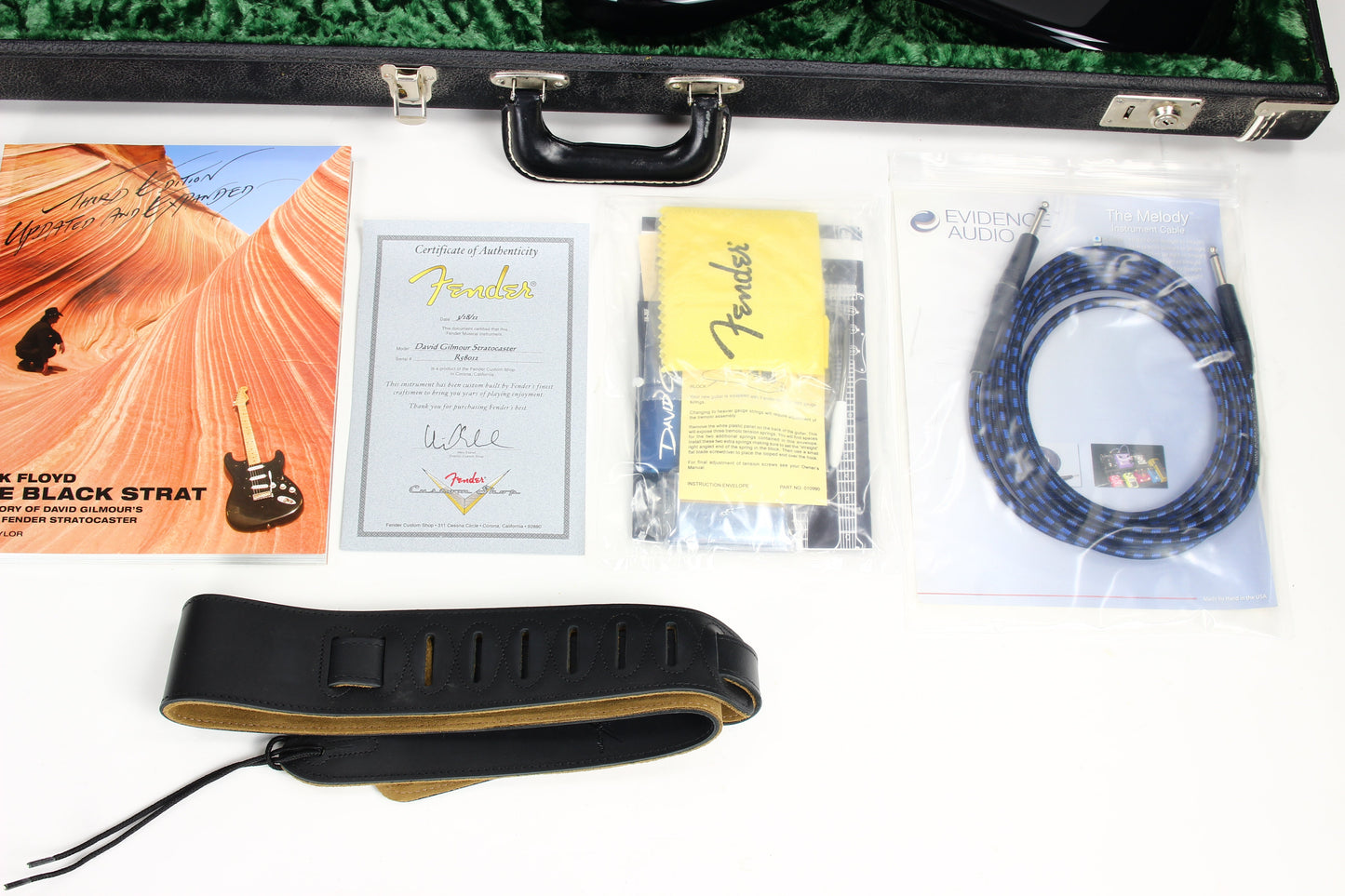 2011 Fender Custom Shop David Gilmour Signature Stratocaster NOS - Black Strat Artist Series MINT!