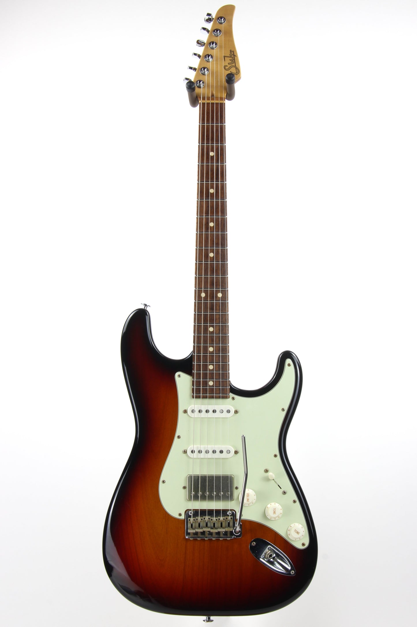 2018 Suhr Classic S Antique Limited Run 3-Tone Sunburst Relic HSS Strat -- Nitro Finish, Roasted Neck, SS Frets