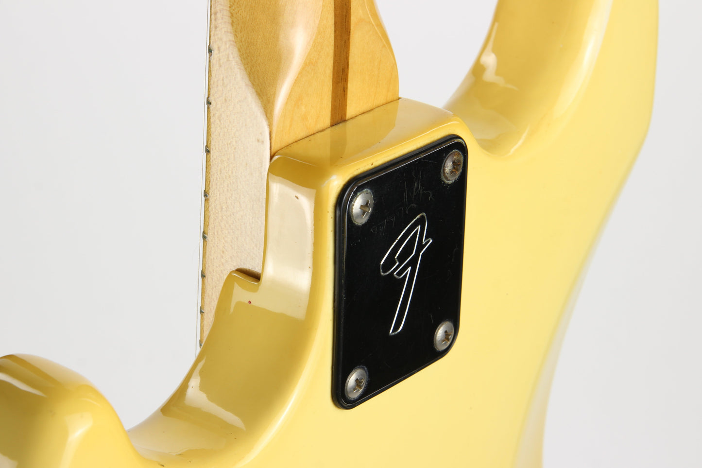 1978 Fender Mustang Olympic White w/ Original Case - Offset Body, Kurt Cobain-type!