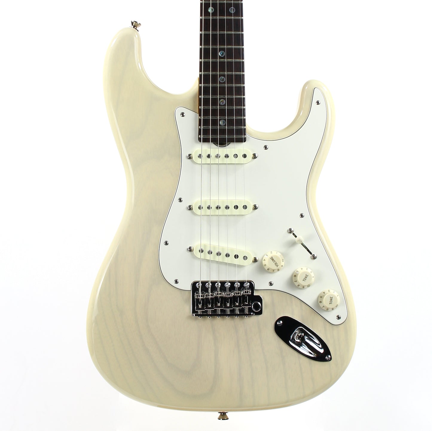 2013 Grosh 20th Anniversary NOS Retro BRAZILIAN ROSEWOOD Board -- Birdseye Maple, 1-Piece Swamp Ash, Mary Kay Strat S Stratocaster