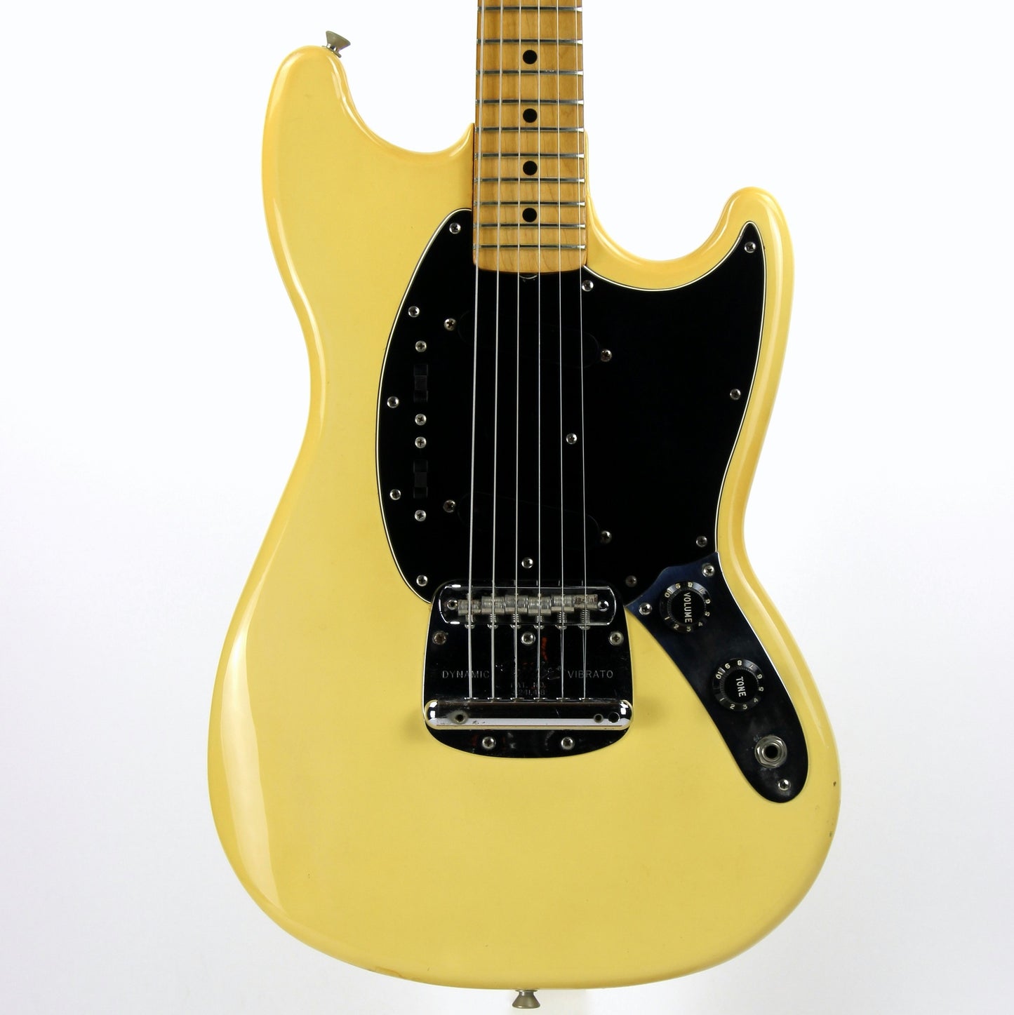 1978 Fender Mustang Olympic White w/ Original Case - Offset Body, Kurt Cobain-type!