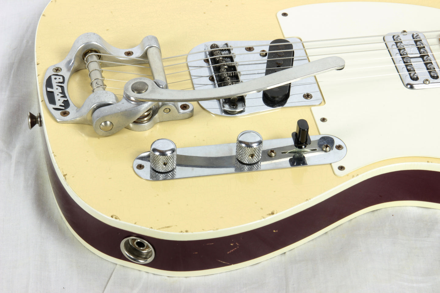 '52 Fender Custom Shop Masterbuilt PAUL WALLER Bigsby Telecaster 2-Tone DOUBLE-BOUND TV Jones