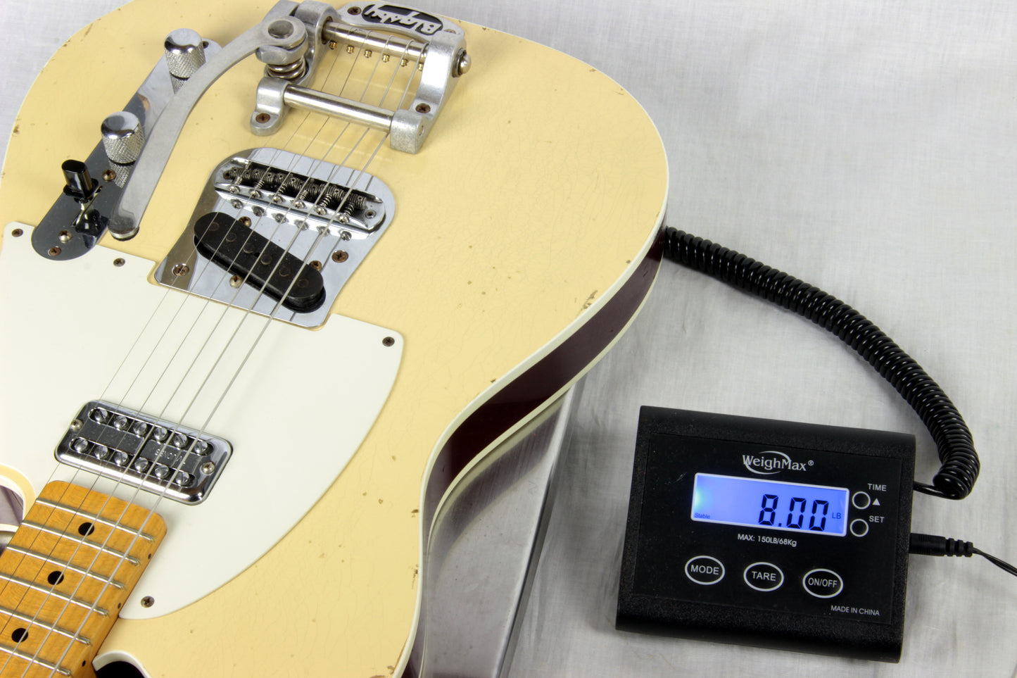 '52 Fender Custom Shop Masterbuilt PAUL WALLER Bigsby Telecaster 2-Tone DOUBLE-BOUND TV Jones