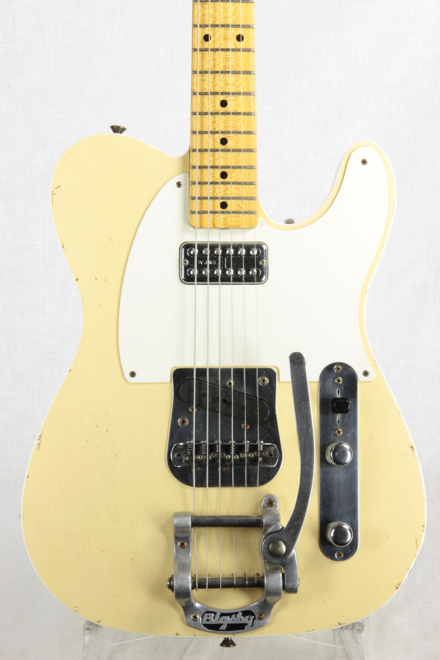 '52 Fender Custom Shop Masterbuilt PAUL WALLER Bigsby Telecaster 2-Tone DOUBLE-BOUND TV Jones