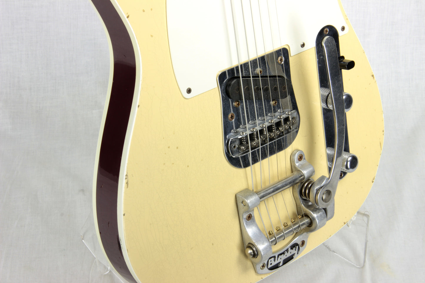 '52 Fender Custom Shop Masterbuilt PAUL WALLER Bigsby Telecaster 2-Tone DOUBLE-BOUND TV Jones