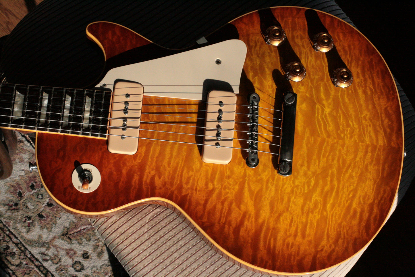 2003 Gibson BRAZILIAN ROSEWOOD 1956 Les Paul Historic Reissue! STINGER! 56 R6 59 r9