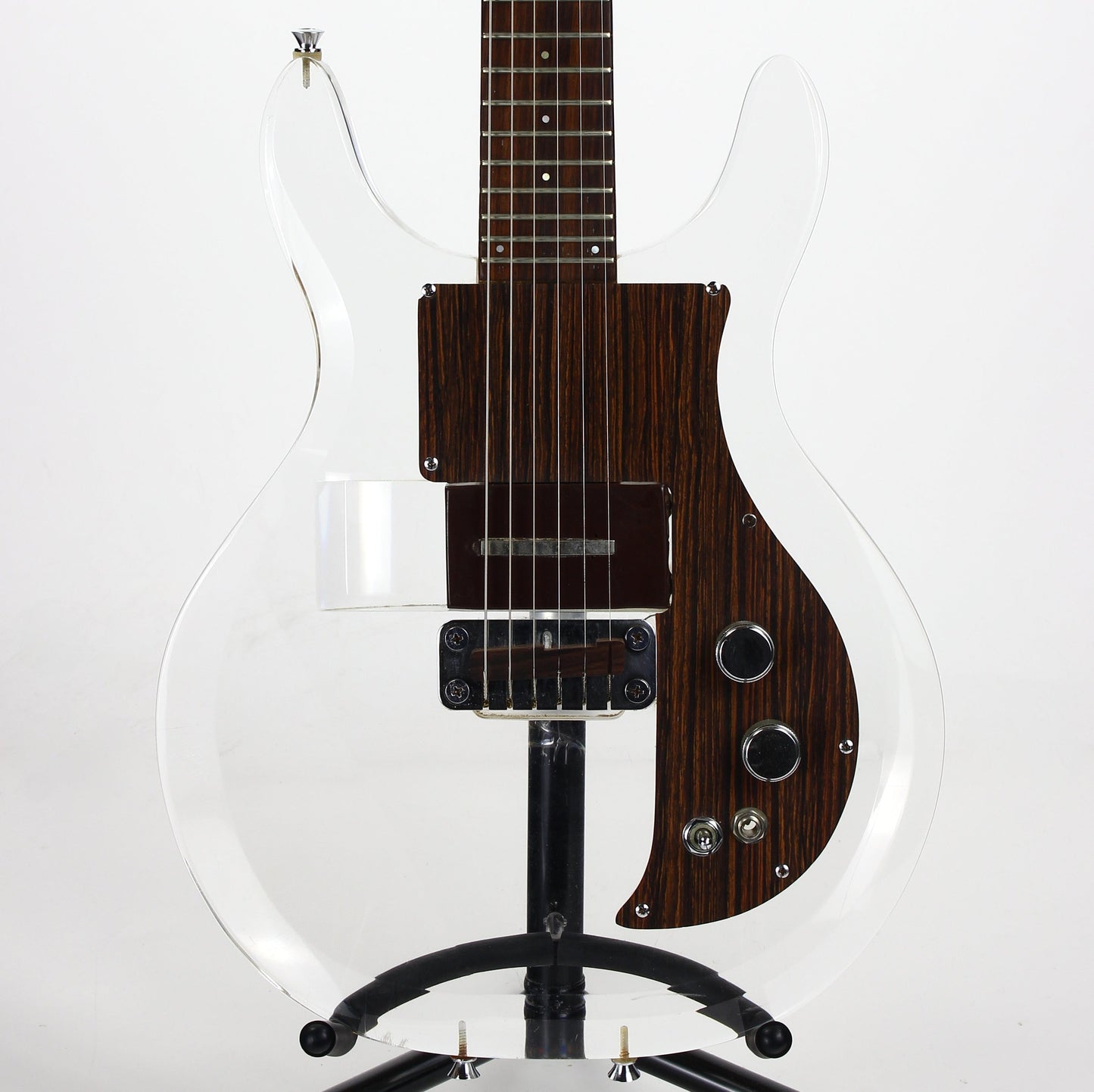 1971 Electra 2246 Phantom Ampeg Dan Armstrong Lucite Clear Electric Guitar Copy MIJ Japan