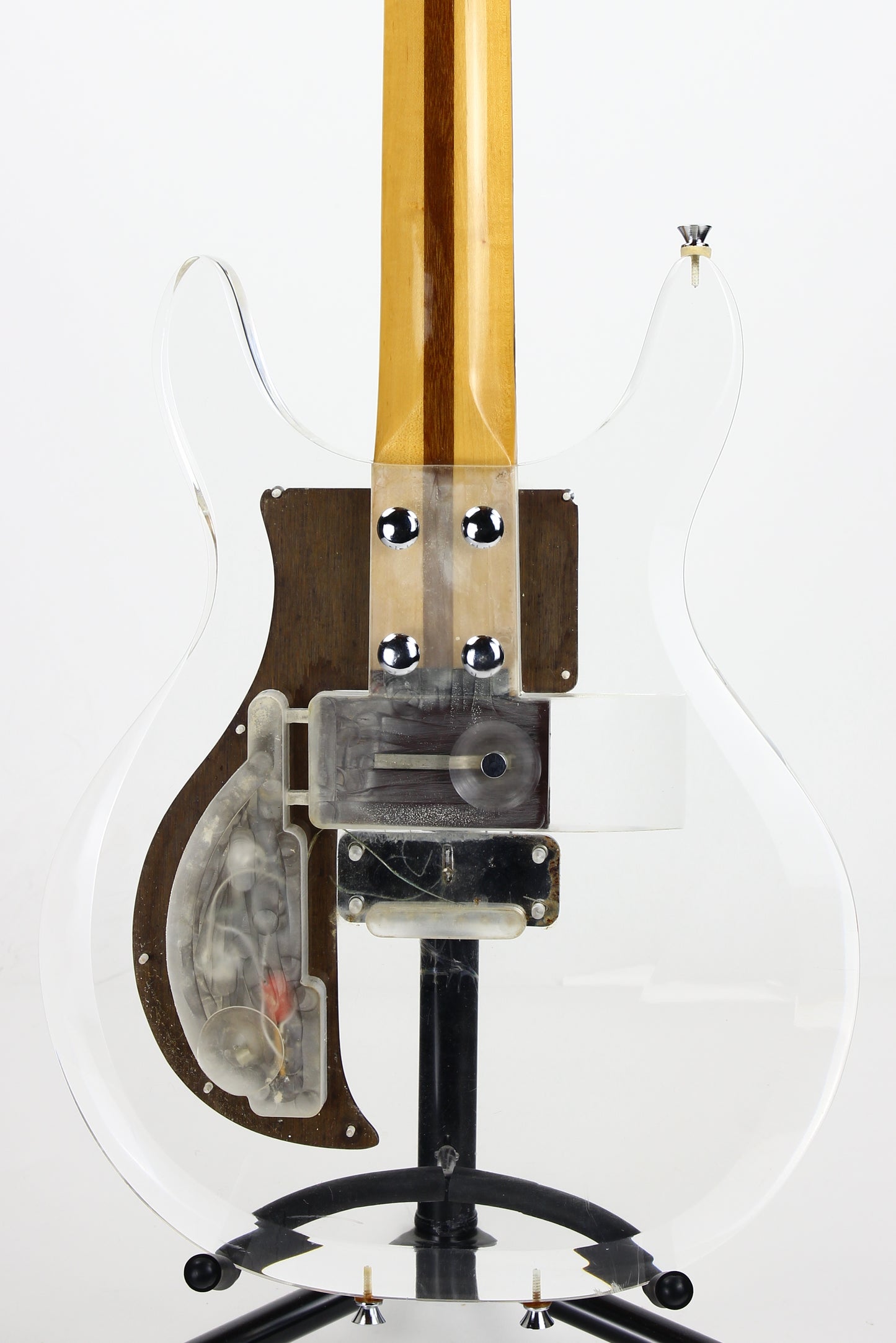 1971 Electra 2246 Phantom Ampeg Dan Armstrong Lucite Clear Electric Guitar Copy MIJ Japan