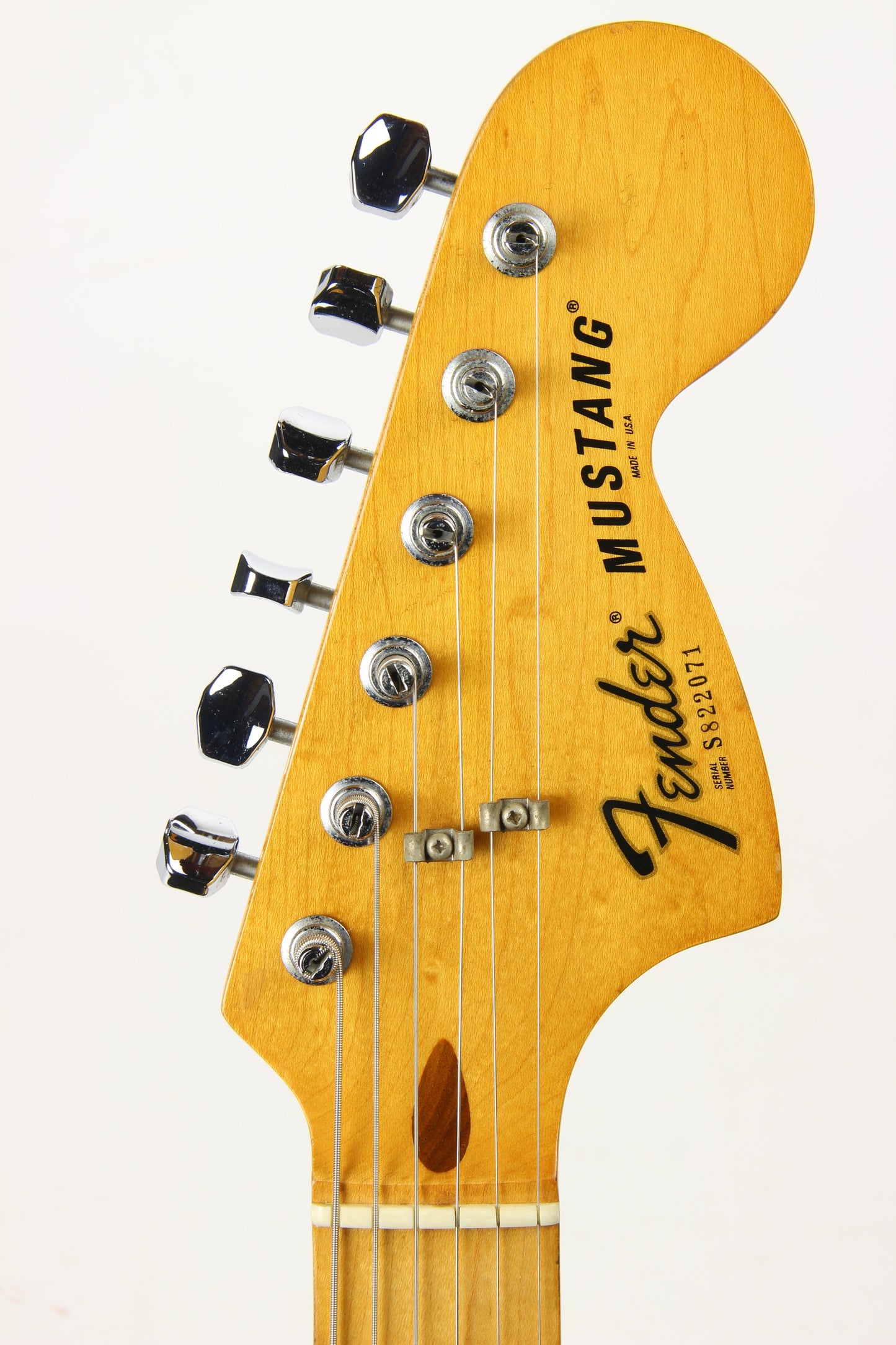1978 Fender Mustang Olympic White w/ Original Case - Offset Body, Kurt Cobain-type!
