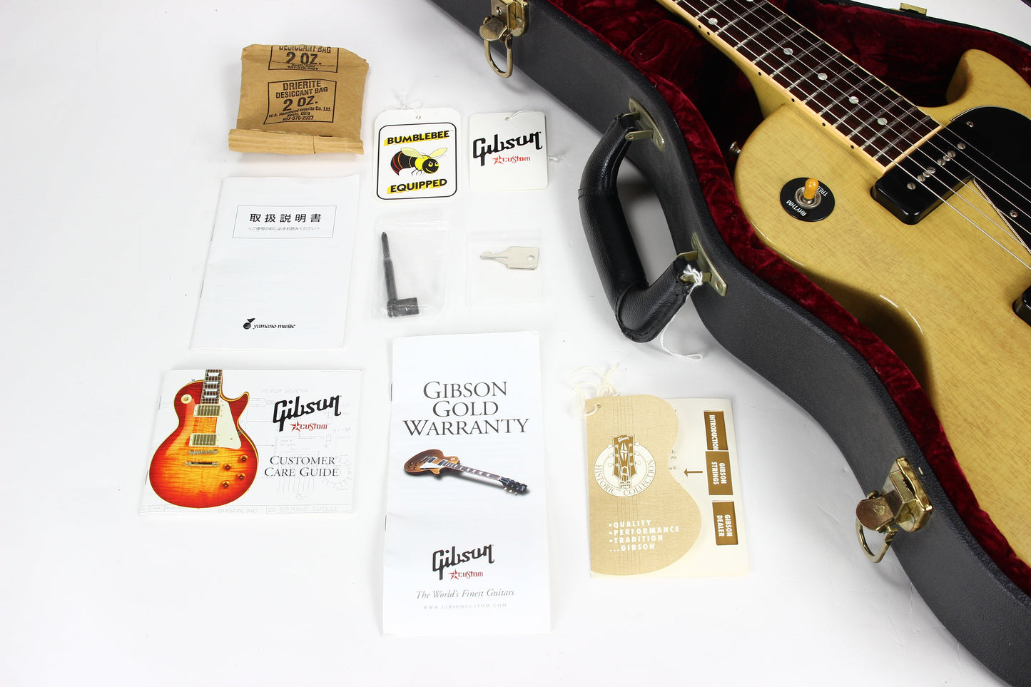 2006 Gibson Custom Shop (Yamano) Tom Murphy Aged 1960 Les Paul Special TV Yellow 60 Reissue Historic jr junior