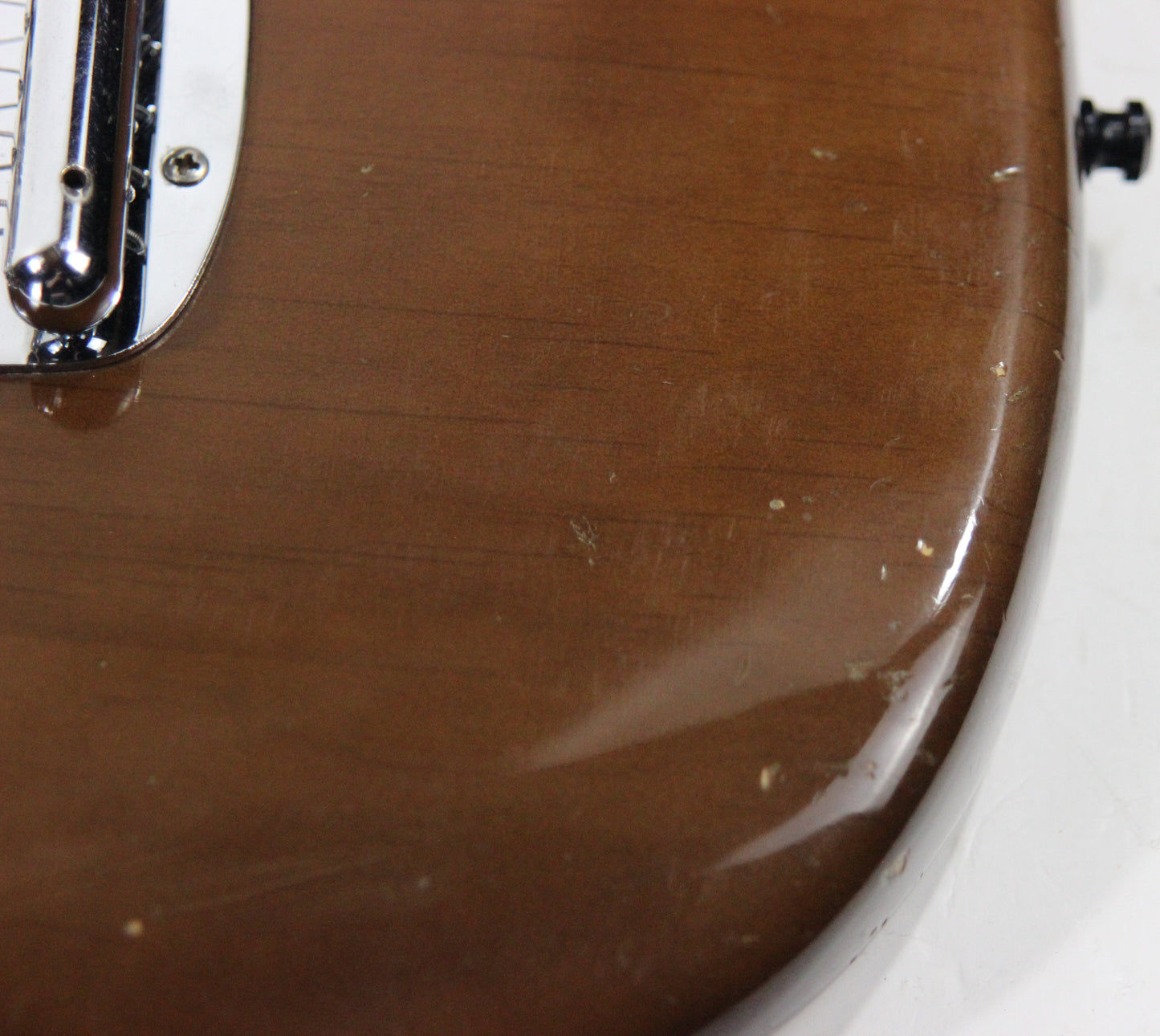1975 Fender Mustang Walnut Mocha Brown w/ Original Case - Offset Body, Kurt Cobain-type!