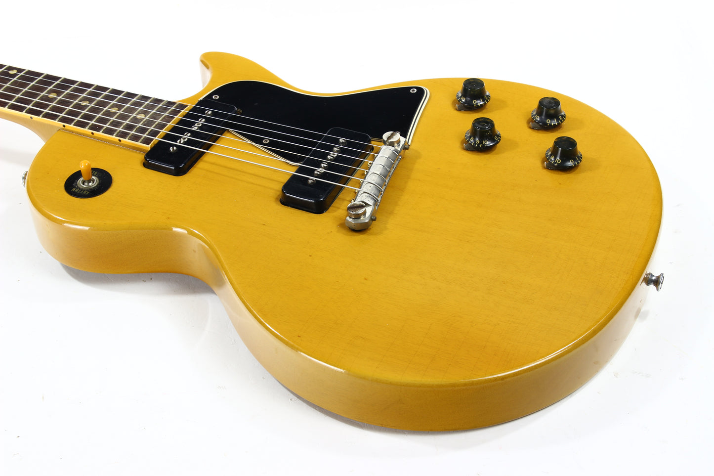 Clean 1957 Gibson Les Paul Special TV Yellow ONE OWNER - 100% Original, 1950's Vintage, Junior Jr.