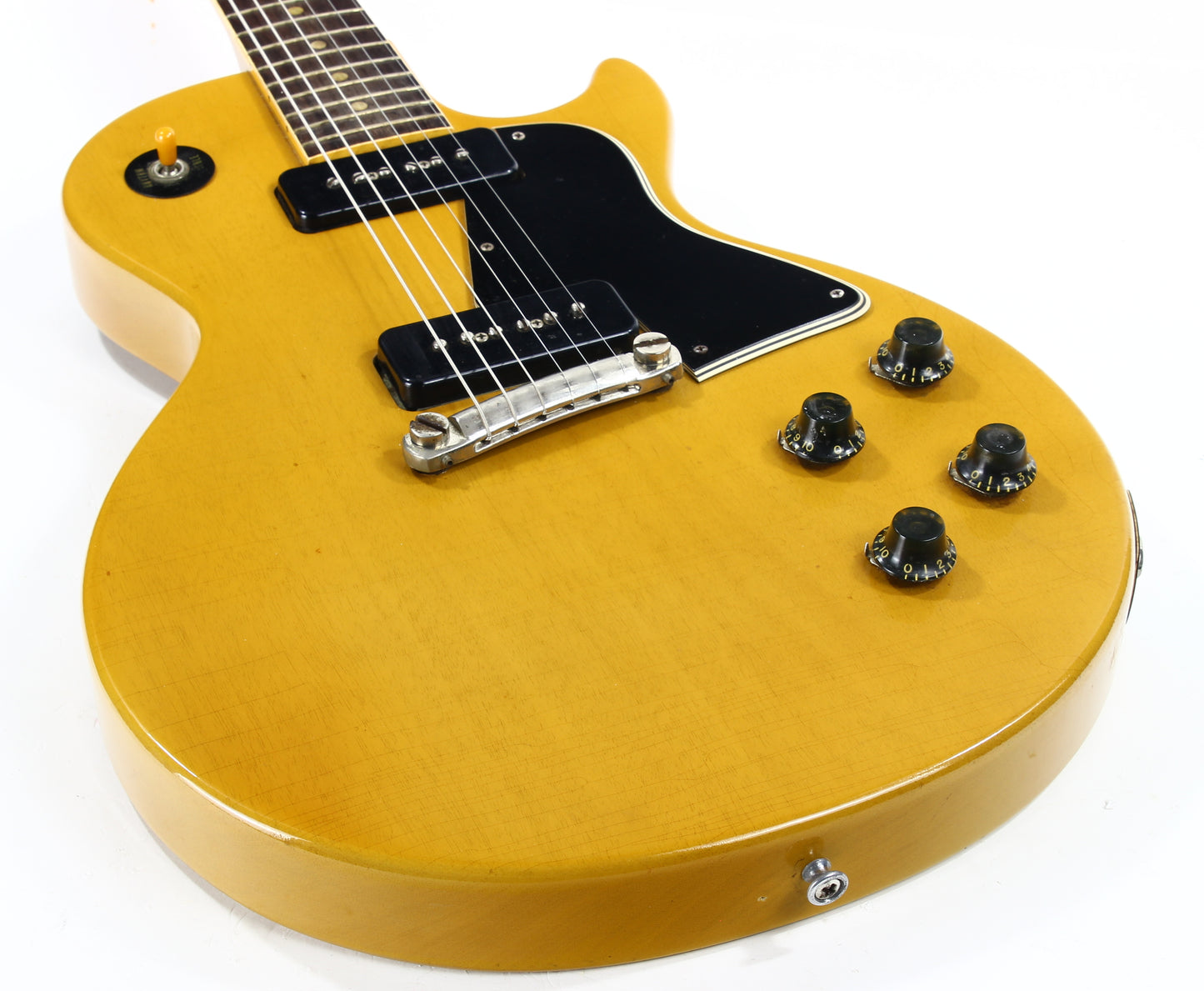 Clean 1957 Gibson Les Paul Special TV Yellow ONE OWNER - 100% Original, 1950's Vintage, Junior Jr.