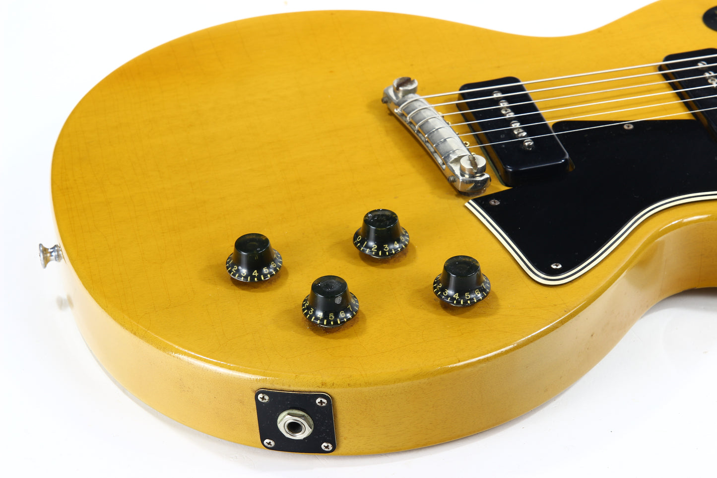 Clean 1957 Gibson Les Paul Special TV Yellow ONE OWNER - 100% Original, 1950's Vintage, Junior Jr.