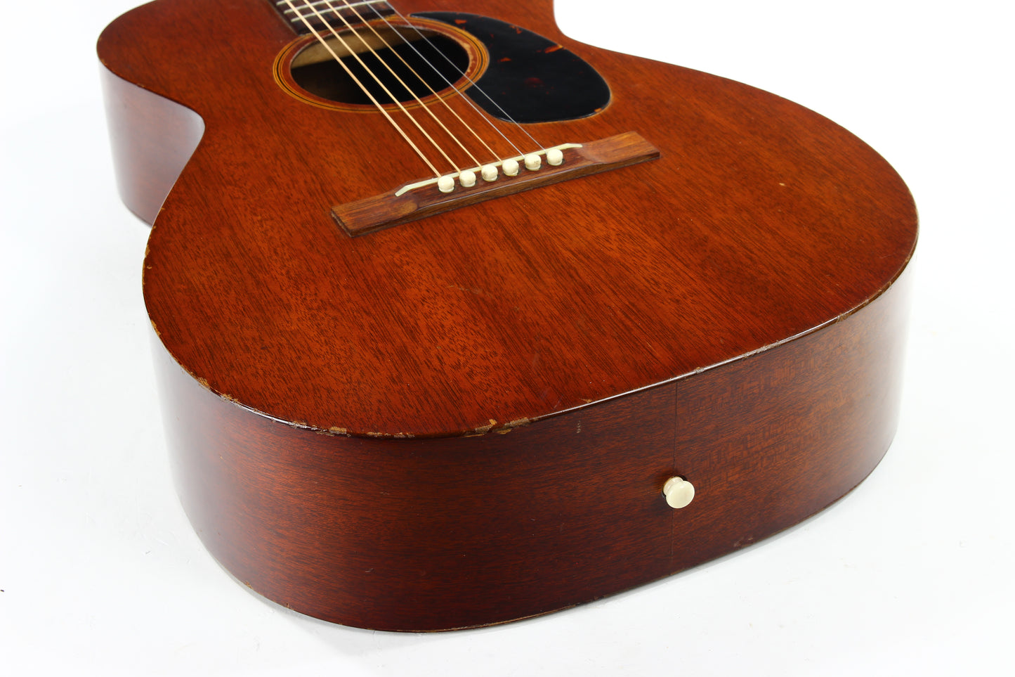 c. 1965 Guild M-20 Mahogany Nick Drake Flattop Acoustic Guitar - Vintage 1960's Small Body