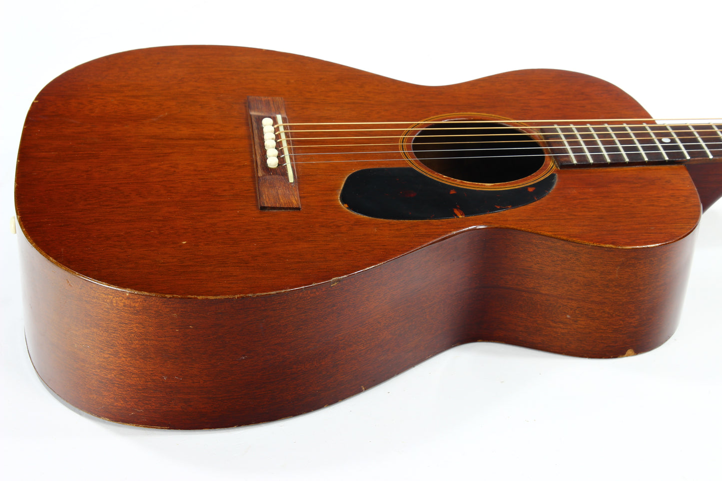 c. 1965 Guild M-20 Mahogany Nick Drake Flattop Acoustic Guitar - Vintage 1960's Small Body