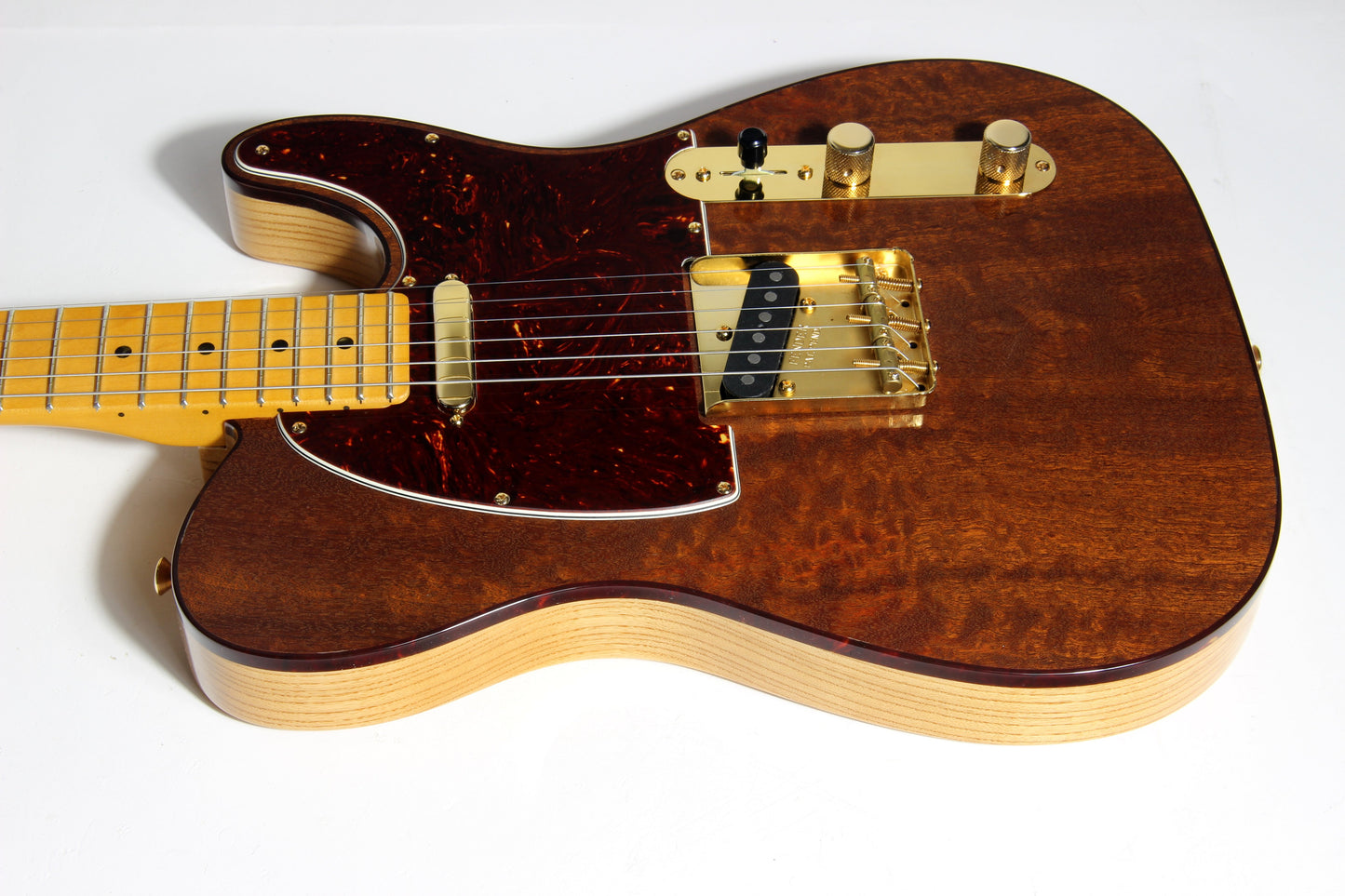 2019 Fender USA Rarities Quilt Top Red Mahogany Telecaster American Tele Limited Edition --Custom Shop Pickups