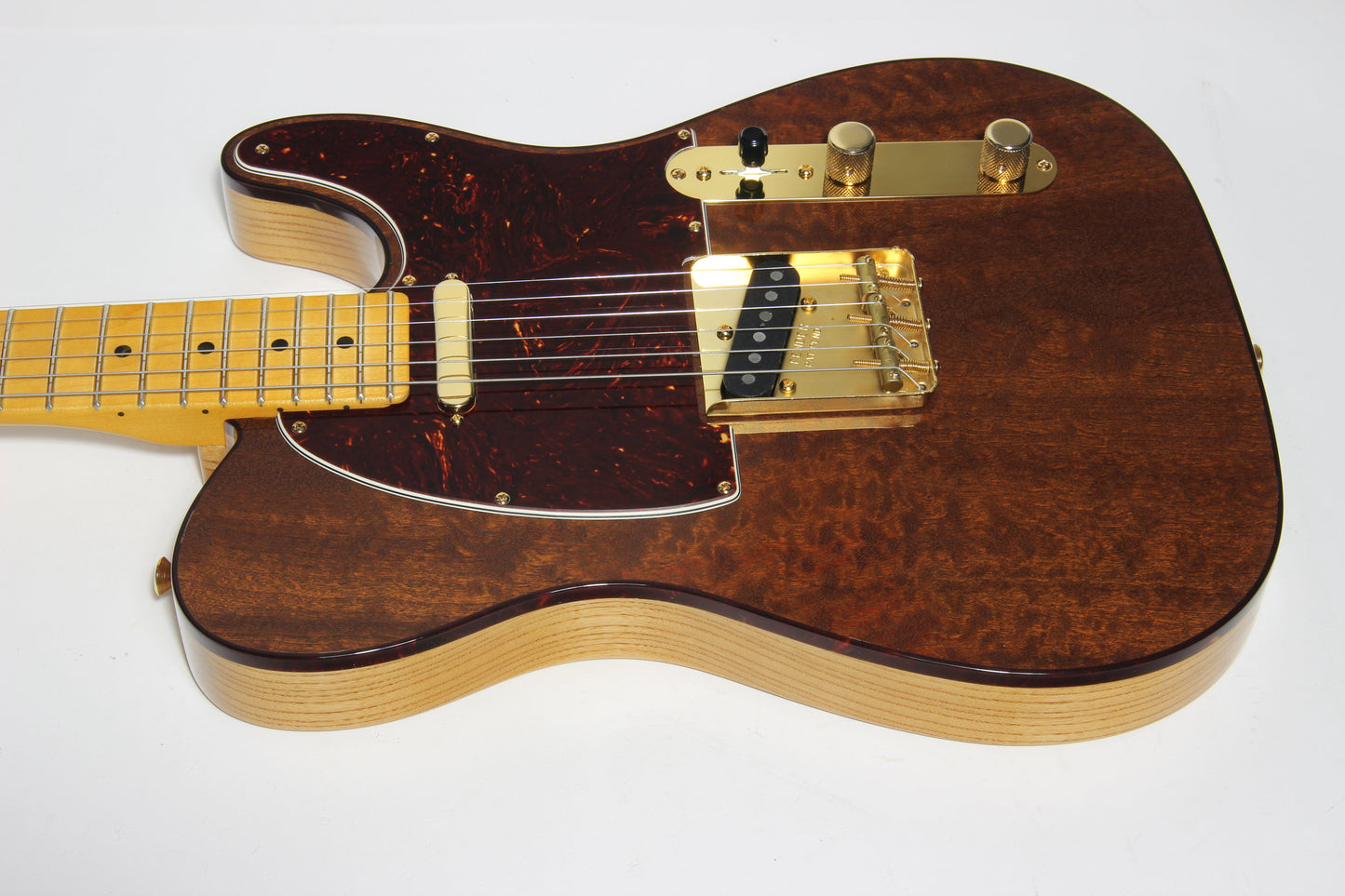 2019 Fender USA Rarities Quilt Top Red Mahogany Telecaster American Tele Limited Edition --Custom Shop Pickups
