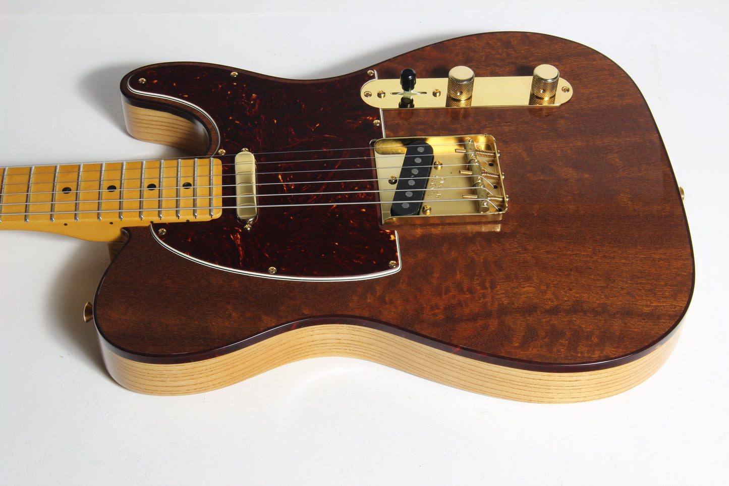 2019 Fender USA Rarities Quilt Top Red Mahogany Telecaster American Tele Limited Edition --Custom Shop Pickups