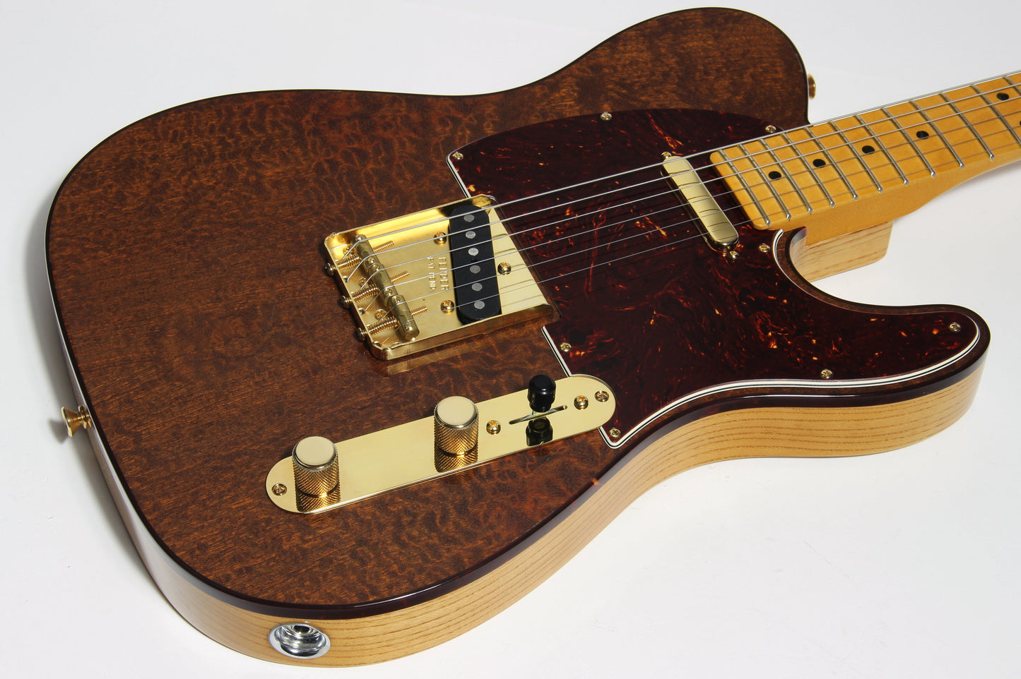 2019 Fender USA Rarities Quilt Top Red Mahogany Telecaster American Tele Limited Edition --Custom Shop Pickups